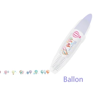 DIY Cute Animal Decorative Tape Pen for Journals and Crafts - Ballon