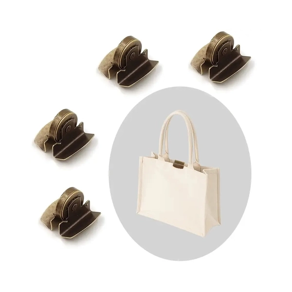 Seamless Magnetic Snap Buttons for Bags, Clothing & DIY Crafts - Bronze, 16 pairs🔥