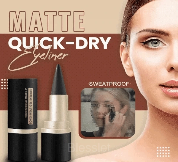 Long-Lasting Quick-Dry Matte Eyeliner for Bold Eyes