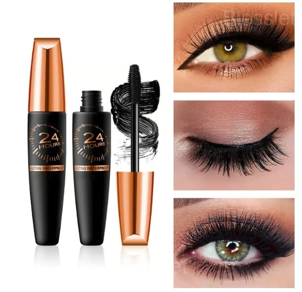 Waterproof 4D Silk Fibre Mascara for Length & Volume