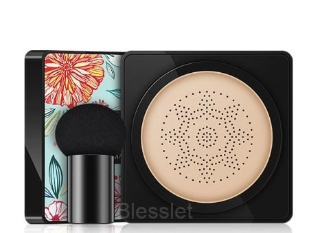 2024 Matte Finish Beauty Cream with Unique Mushroom Air Cushion - Lvory White