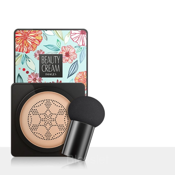 2024 Matte Finish Beauty Cream with Unique Mushroom Air Cushion - Nature Color