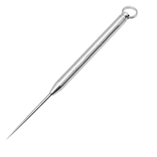 Retractable Titanium Toothpick - Durable, Portable & Multi-Use - Silver