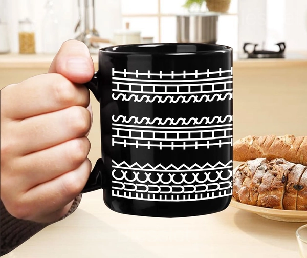 Hidden Message Coffee Mug - Unique Gift for Work Bestie - PRISON DARK