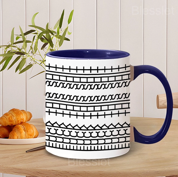 Hidden Message Coffee Mug - Unique Gift for Work Bestie - PURPLE