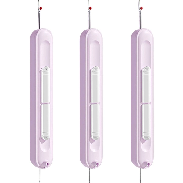 2-in-1 Automatic Needle Threader & Seam Ripper – Quick Sewing Aid