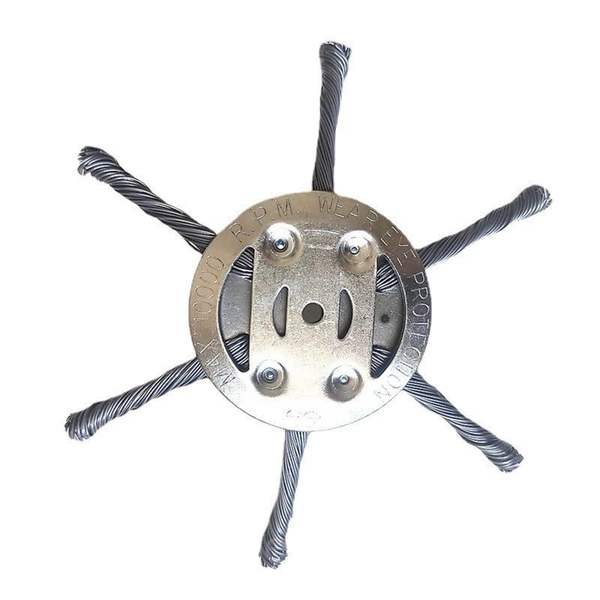 Universal Steel Wire Trimmer Head for Weed Brush Cutting & Lawn Care