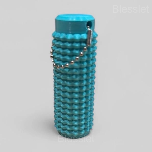 Portable Spiky Fidget Keychain – Colorful Sensory Stress Relief Tool - Green