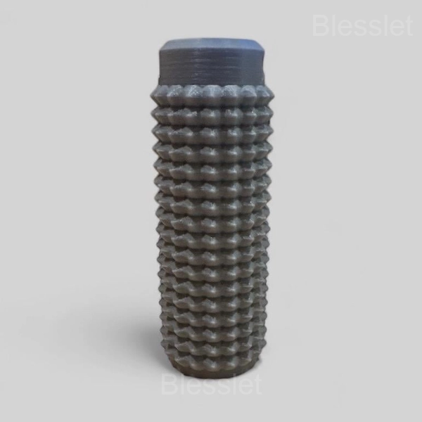 Portable Spiky Fidget Keychain – Colorful Sensory Stress Relief Tool - Grey