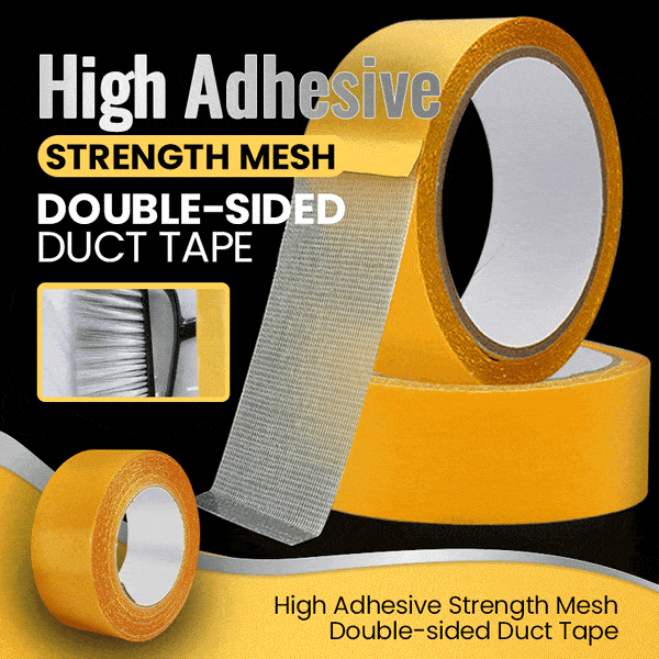 High Adhesive Mesh Double-Sided Duct Tape – Strong & Durable - 20M, 2 CM（0.8 IN）