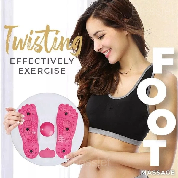 Twist Waist Turntable for Weight Loss & Foot Massage