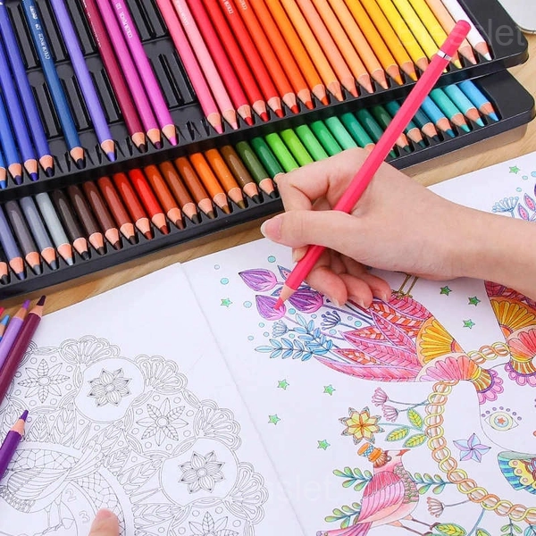 24/48/72/120 Color Vibrant Artist-Grade Colored Pencils Set