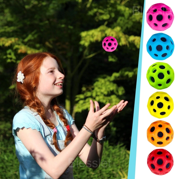 Super Bouncy Space Ball Toy – Non-Toxic High Bounce Sensory Ball