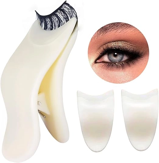 Reusable Self-Adhesive Eyelashes – No Glue, Natural & Easy Application - Natural, With Eyelash Applicator Tool