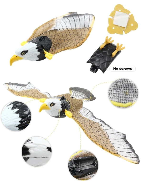 Interactive Automatic Flying Bird Cat Toy for Indoor Cats - 🦅Eagle