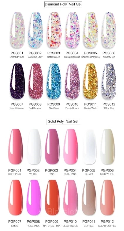 DIY Nail Kit - Long-Lasting, Lightweight & Odorless Gel Nails