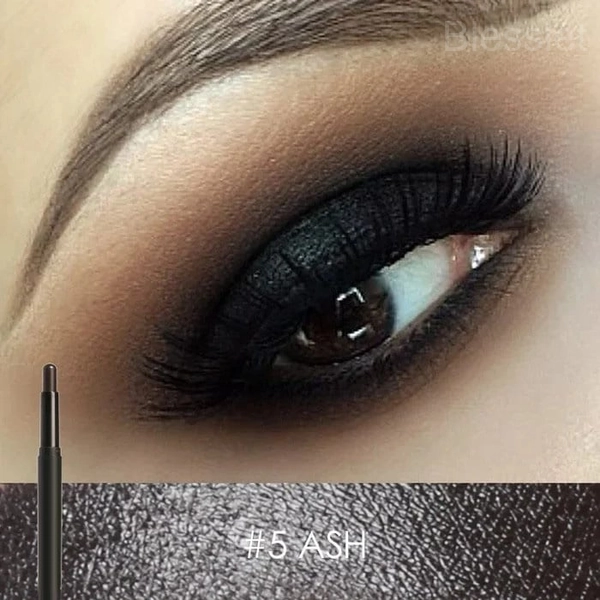 Long-Lasting Glitter Eye Shadow Pen with Intense Pigment - #5 Ash