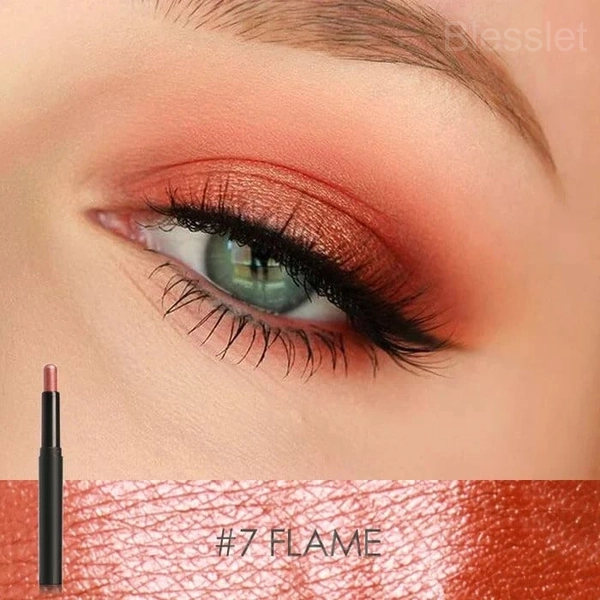 Long-Lasting Glitter Eye Shadow Pen with Intense Pigment - #7 Flame