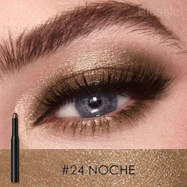 Long-Lasting Glitter Eye Shadow Pen with Intense Pigment - #24 Noche