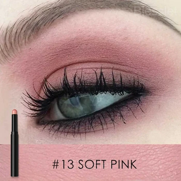 Long-Lasting Glitter Eye Shadow Pen with Intense Pigment - #13 Soft Pink