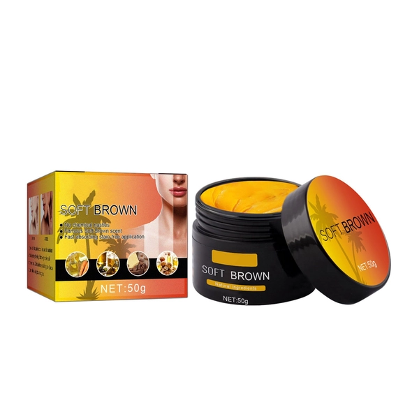 Natural Intensive Tanning Accelerator Gel for Fast, Deep Glow - Tanning Cream, 1PC