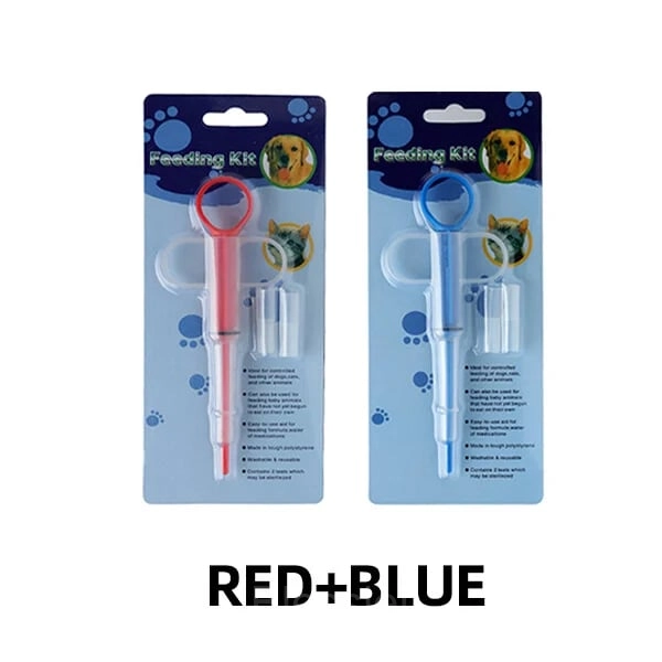 Pet Medicine Feeder with Soft Silicone Tip – Pill & Liquid Dispenser