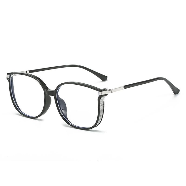 Women’s Anti-Blue Light Reading Glasses with Comfortable Nose Pads - Black, '+1.50 / 45-50 YEAR OF AGE