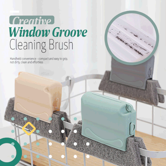 Magic Window Groove Cleaning Brush – Efficient & Easy Grip - BUY 1