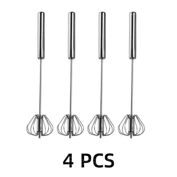 Stainless Steel Semi-Automatic Easy Whisk - Buy 2 Get 2 Free - 🔥BUY 2 GET 2 FREE | EACH $7.94