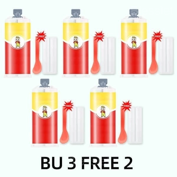 All-Purpose Repair Glue – Strong, Durable, Waterproof Adhesive - Buy 3 Get 2 Free（5 PCS）