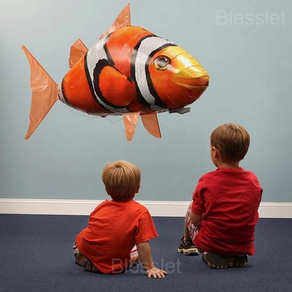Remote Control Flying Shark & Clownfish Balloon Toy - Clownfish