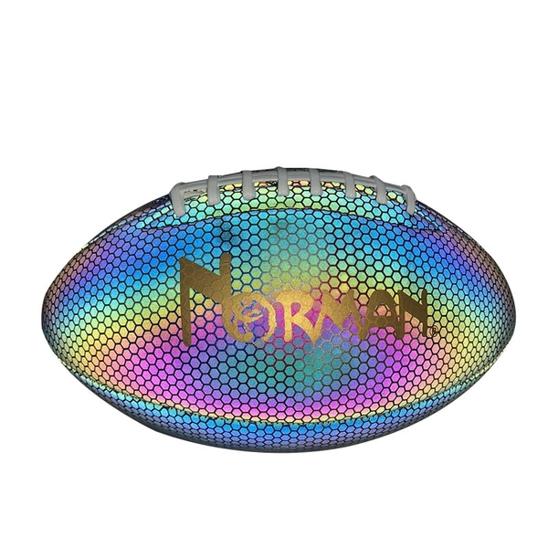 Holographic Reflective Glowing Rugby & Basketball Set