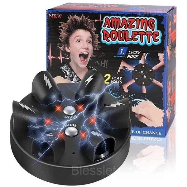 Exciting Shock Roulette Party Game - Fun Electric Challenge - Buy 3 🌈 20% OFF