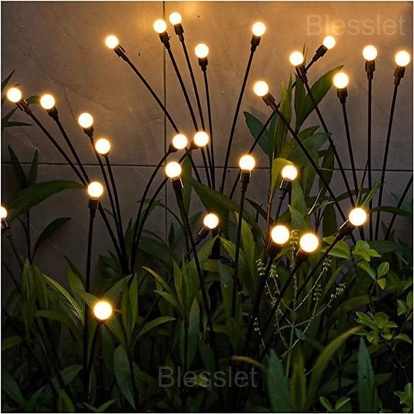 IP65 Waterproof Solar Powered Firefly Garden Lights with Swinging Effect