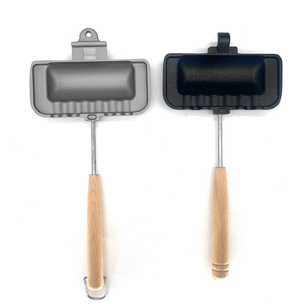 Non-Stick Double-Sided Sandwich Pan for Easy Breakfast Cooking