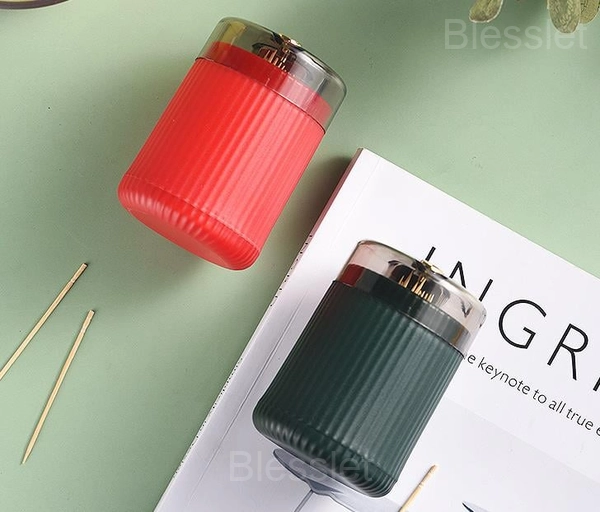Automatic Pop-Up Toothpick Dispenser – Hygienic & Dust-Proof Design - 🔥95.9% Choose🔥 RED, 🔥98.9% Choose🔥BUY 5 GET 3 FREE（Get 8 pcs，SAVE $10 & FREE SHIPPING）
