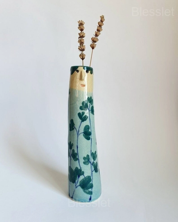 Spring Family Bud Vases – Handcrafted Floral Resin Art Décor - Isabclla
