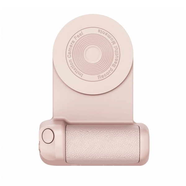 Magnetic Bluetooth Camera Handle with Wireless Charging Option - Pink, Basic model