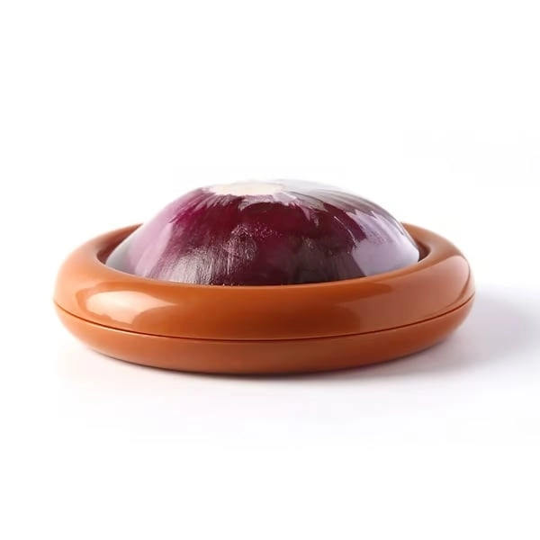 Reusable Fruit Fresh Pods – LFGB Approved Food Saver Set - Onion-Pink