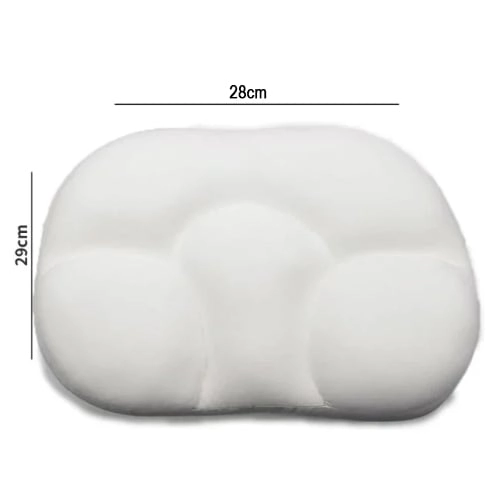 Ergonomic Sleeping Cloud Pillow – Neck Pain Relief & Better Sleep - White