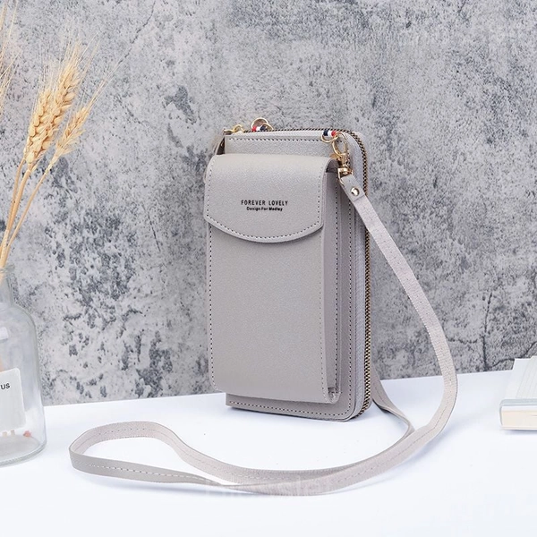 Original Stylish Clutch Wallet with Detachable Shoulder Strap
