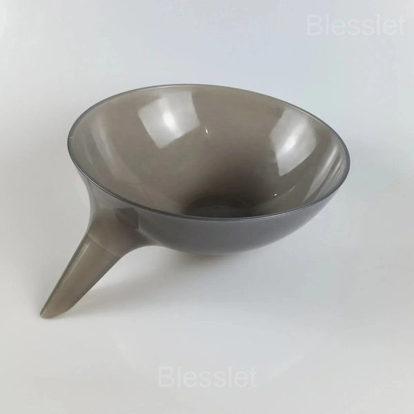 Multi-Functional Food Strainer Basket for Fruits & Vegetables - Transparent Gray