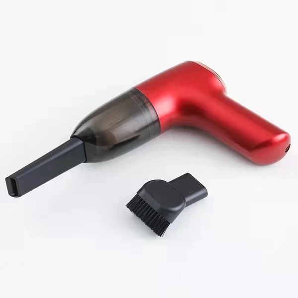 Germany Cordless Handheld Car Vacuum Cleaner - Powerful & Portable - Red