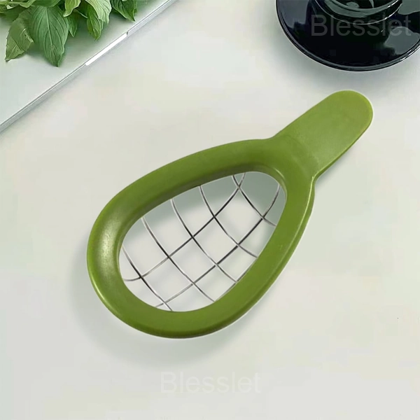 Ergonomic Avocado Cube Maker with Stainless Steel Wires