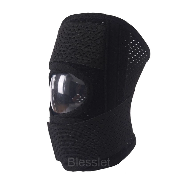 Meniscus Knee Support Brace – Breathable Stabilizing Pads for Pain Relief - Black, XXXL