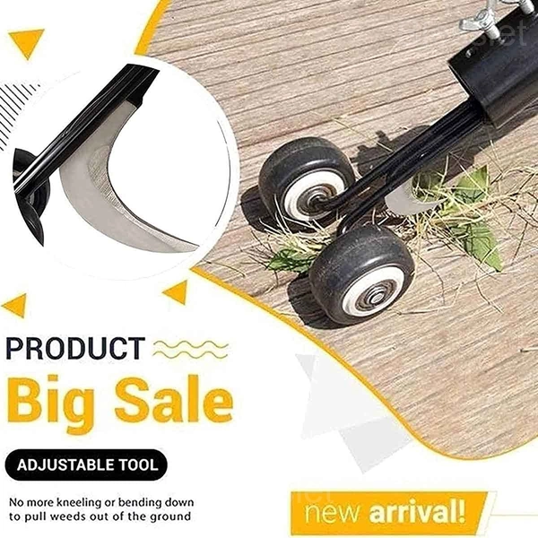 Universal Adjustable Weed Puller Tool for Easy Outdoor Weed Removal