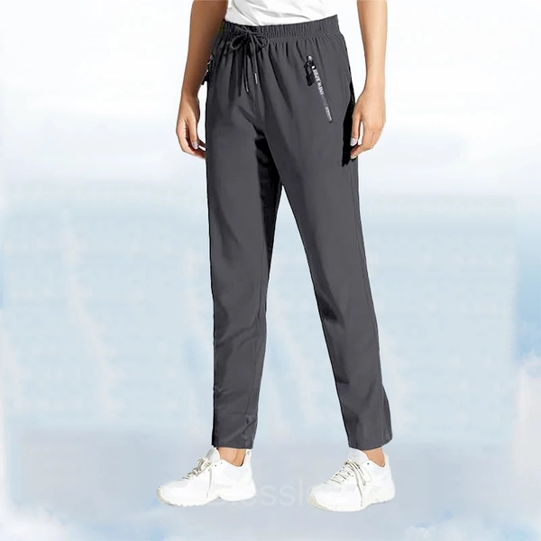 Unisex Plus Size Ultra Stretch Quick-Dry Performance Pants - GRAY (straight), 3XL