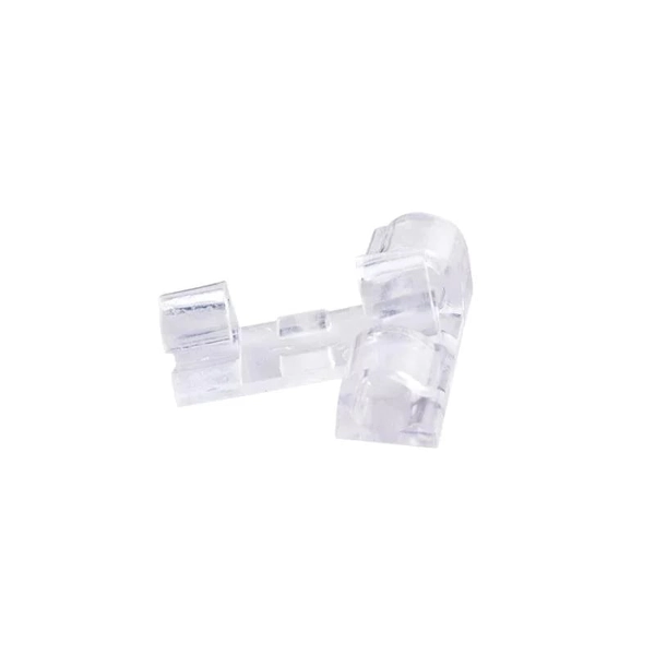 Self-Adhesive Cable Organizer Clips – 20/60pcs Wire Management Clamps - Transparent, 20PCS