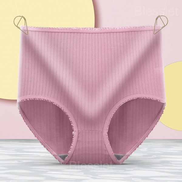 Antibacterial Absorbent Women’s Underwear with Silver Ion Technology - Bean color, M（88lbs-110lbs/40-50kg）