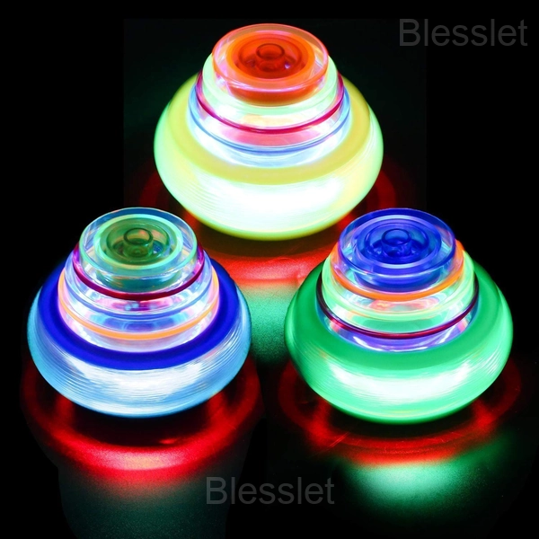 Music & Flashing Light Spinner Toy with Launcher for Kids - 3 PCS (🔥BUY 2 GET 1 FREE🔥)